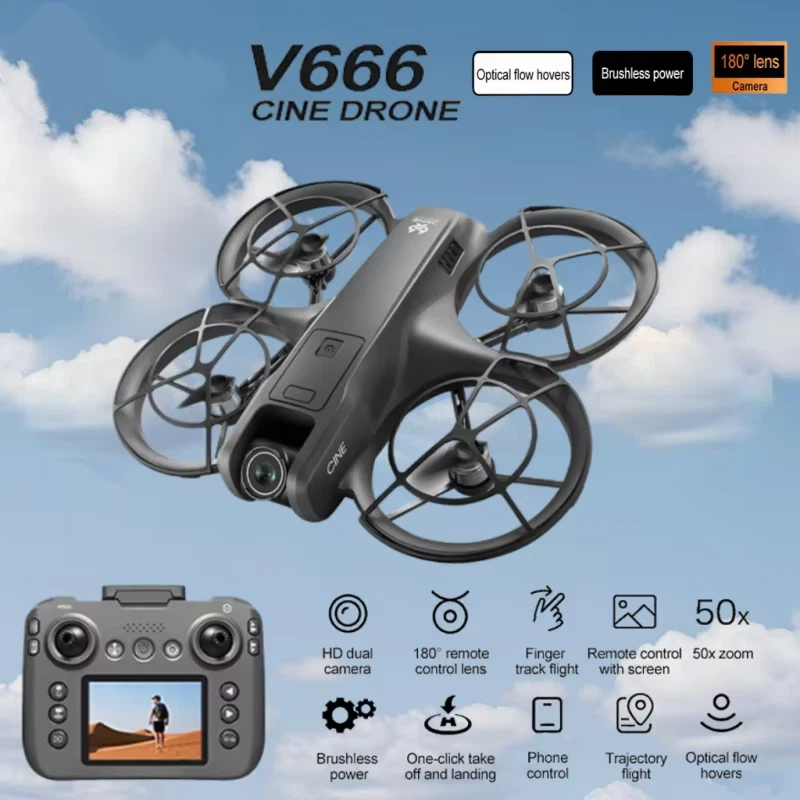 Drone Rc N1 - V666 8K Professional Drone WIFI 5G