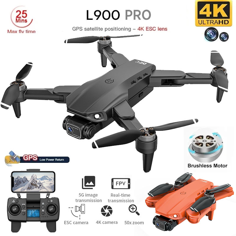 L900 Pro GPS Drone 4K Professi - Drone Rc Fpv Pro ulasan dan harga