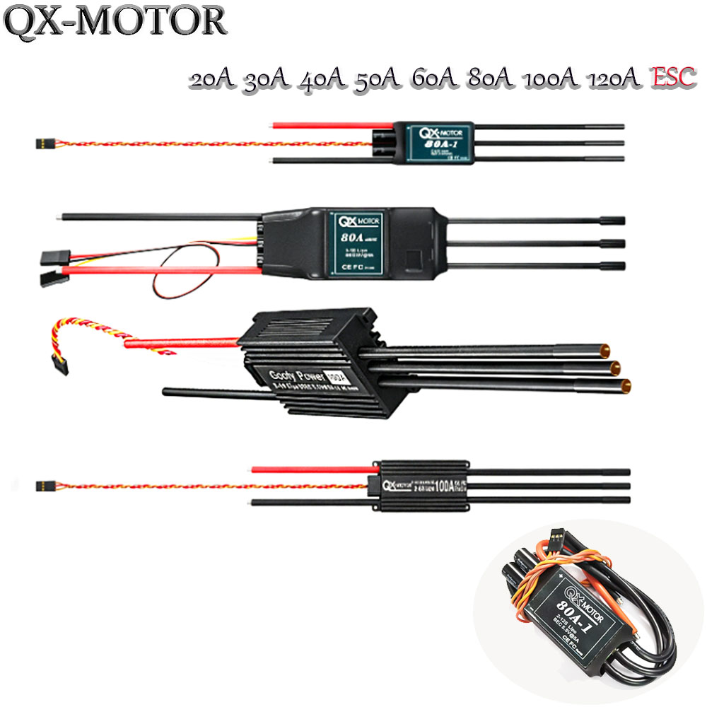 20A-120A Brushless ESC Speed C - Drone Rc Board ulasan dan harga