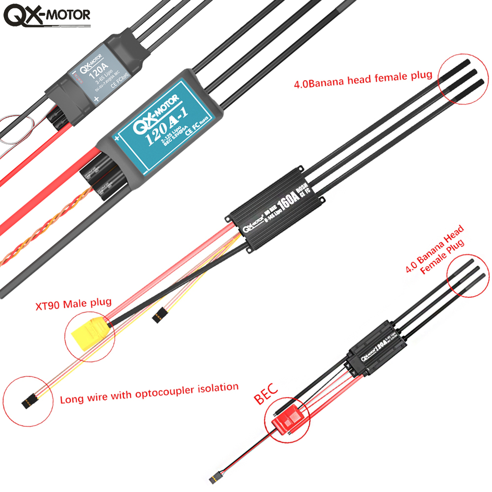 20A-120A Brushless ESC Speed C - Drone Rc Board ulasan dan harga