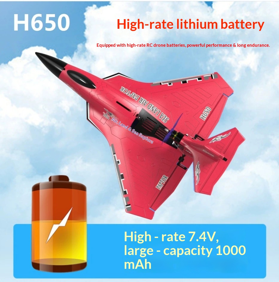 6CH RC Aircraft H650 Raptor Br - Rc Wing Glider ulasan dan harga