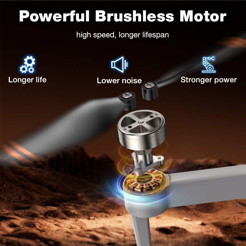 NEW Hot L017 Pro Drone Brushle - Drone Rc Fpv Pro ulasan dan harga