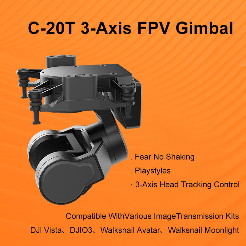 3-Axis Gimbal for FPV Racing D - Drone Rc Holder ulasan dan harga