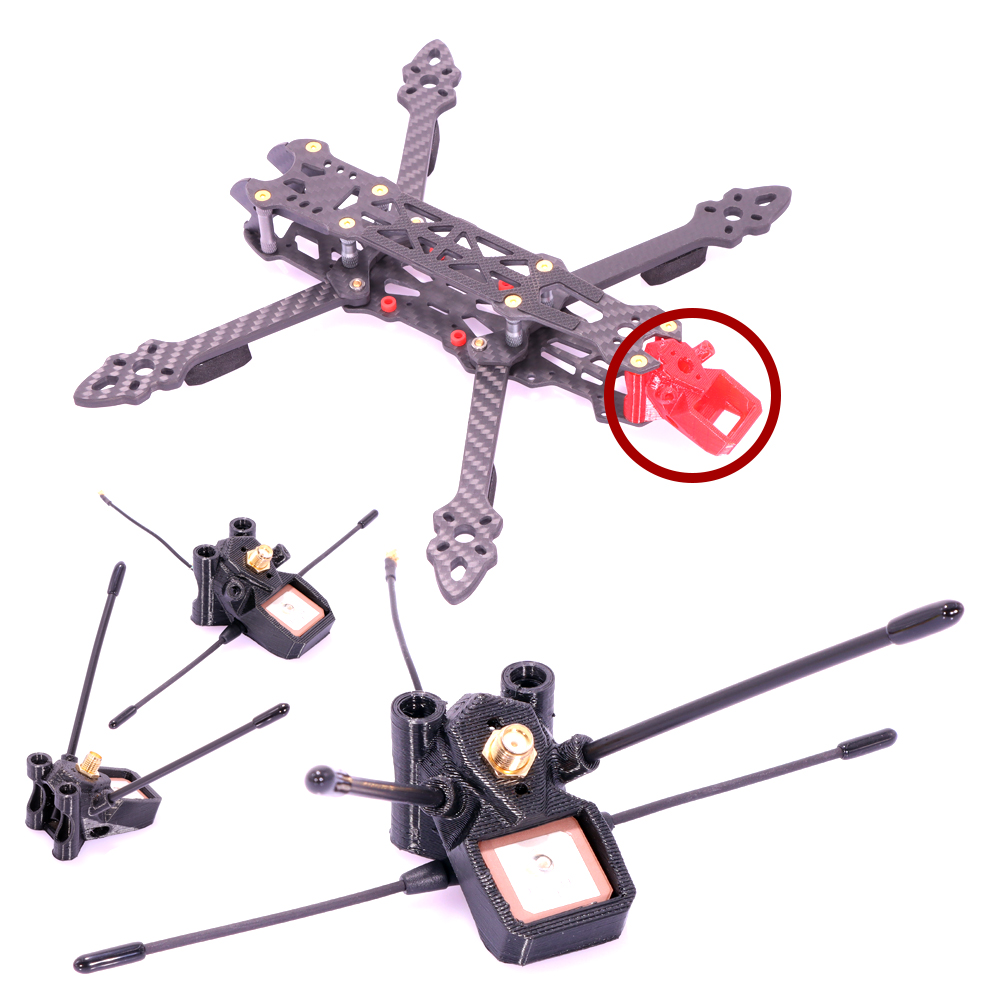 Mark4 Frame RC Drone 3D Printe - 3D Printed Drone Part ulasan dan harga