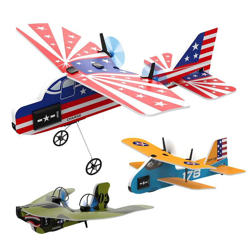 Mini RC Plane 2.4G 2CH Fixed W - Rc Wing Glider ulasan dan harga