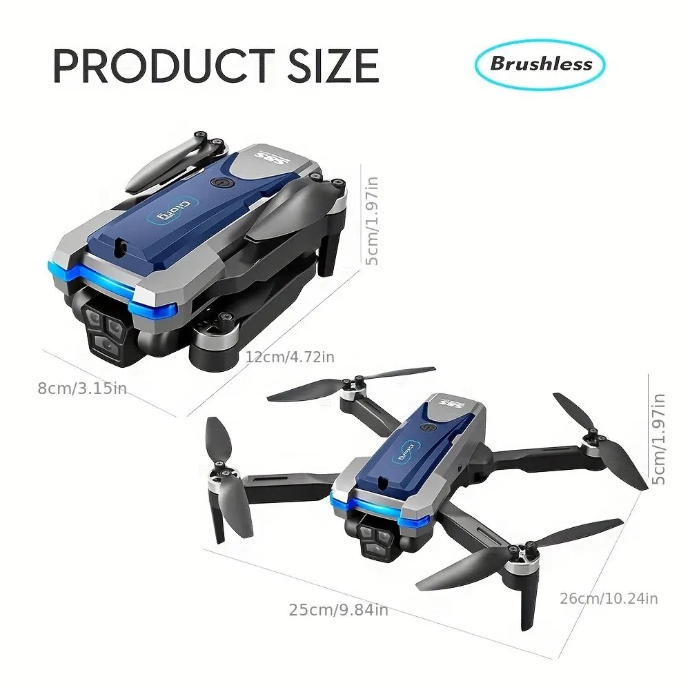 S8S GPS Drone 5G Wifi 8K HD Du - Drone Rc Holder ulasan dan harga