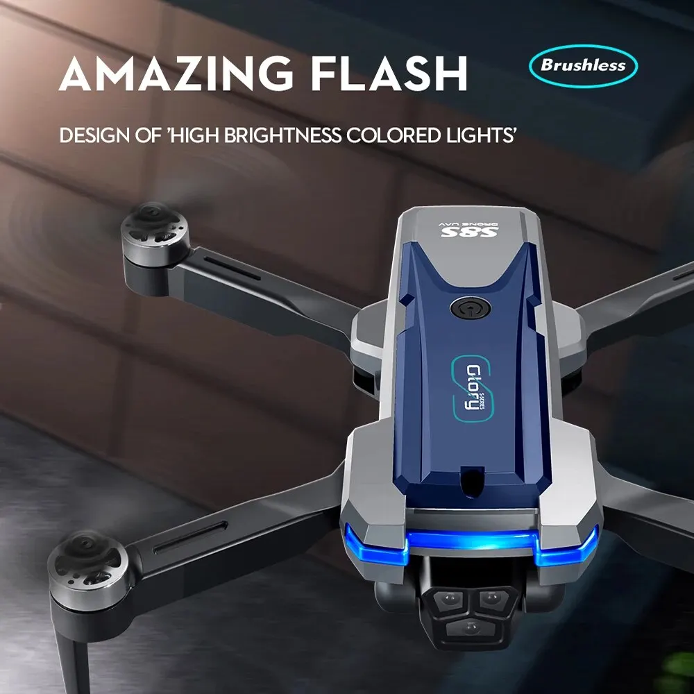S8S GPS Drone 5G Wifi 8K HD Du - Drone Rc Holder ulasan dan harga